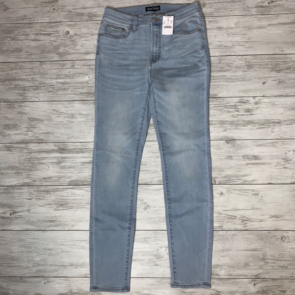 J Crew Mercantile High Rise Skinny Jeans 25,28 NWT